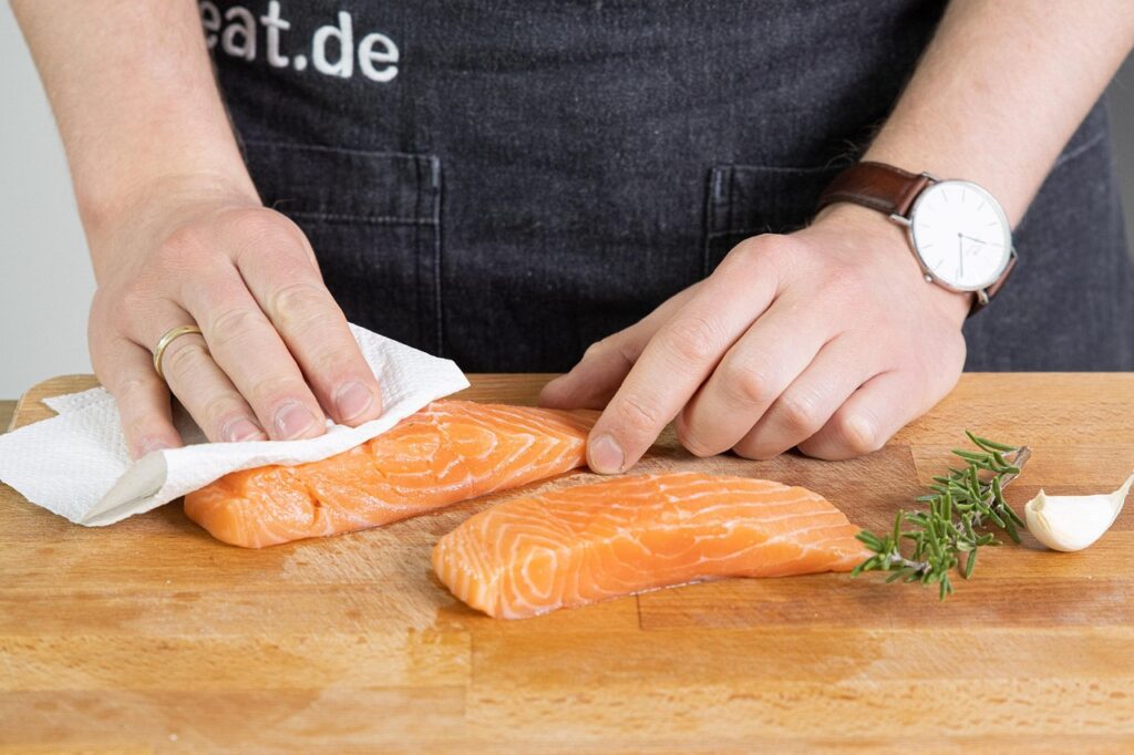 preparar salmão
