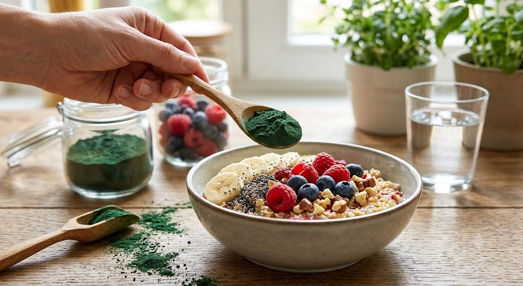 O Guia Definitivo da Spirulina: O Superalimento que Conquistou a Ciência e a Cozinha