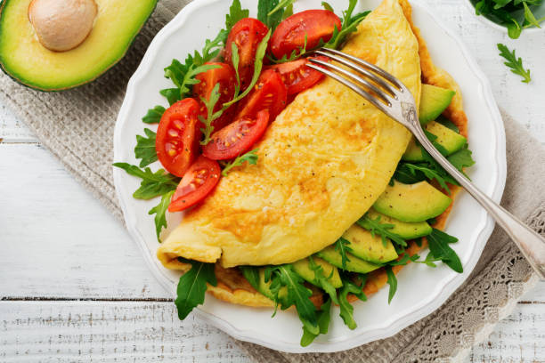 omelete abacate