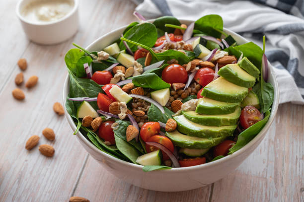 salada abacate
