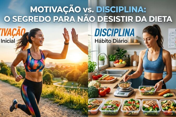 Motivação vs. Disciplina: o segredo para não desistir da dieta