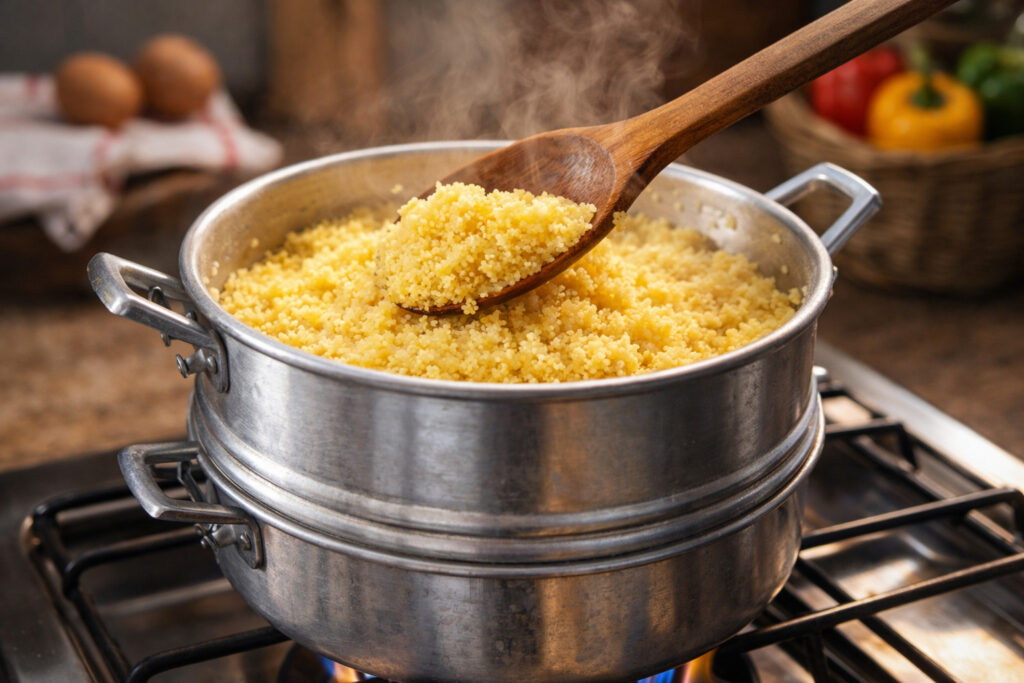 Esqueça o Arroz: Porque o Cuscuz é a Nova Estrela dos Seus Jantares Rápidos e Saudáveis em Alimentação Esqueça o Arroz: Porque o Cuscuz é a Nova Estrela dos Seus Jantares Rápidos e Saudáveis