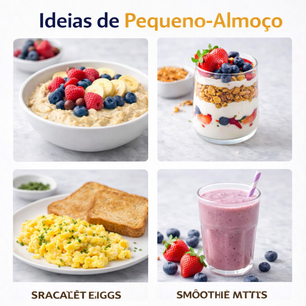 Ideias de Pequeno-Almoço Saudáveis e Saciantes Essenciais