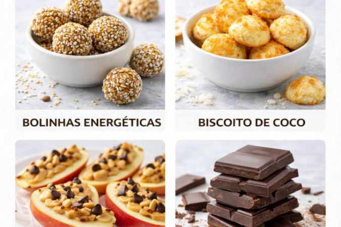 Snacks Doces Saudáveis: Deliciosos e Imperdíveis para Controlar Açúcar