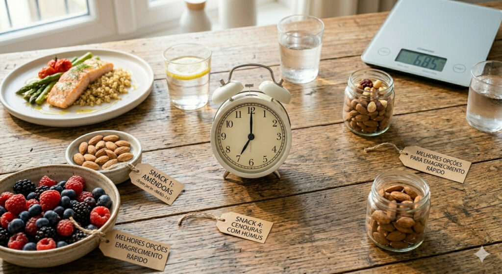 Snacks Saudáveis: Melhores Opções para Emagrecimento Rápido