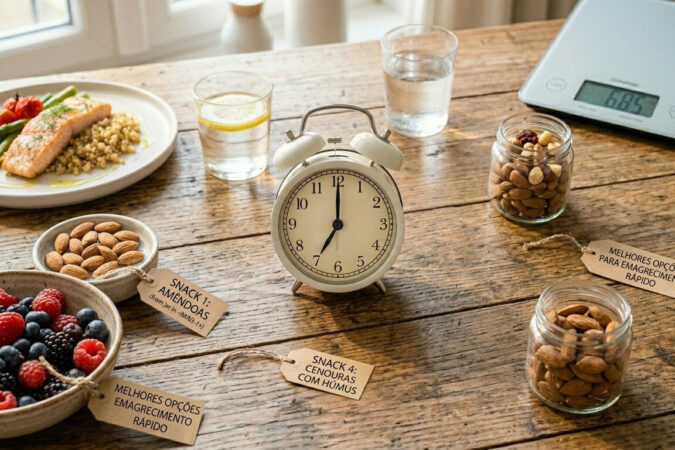 Snacks Saudáveis: Melhores Opções para Emagrecimento Rápido