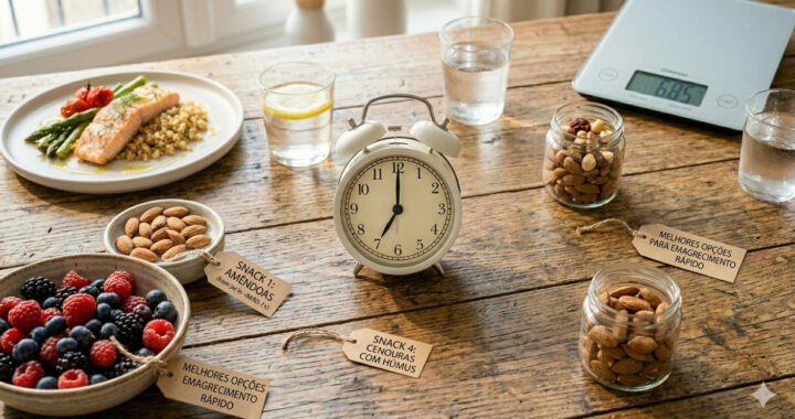 Snacks Saudáveis: Melhores Opções para Emagrecimento Rápido