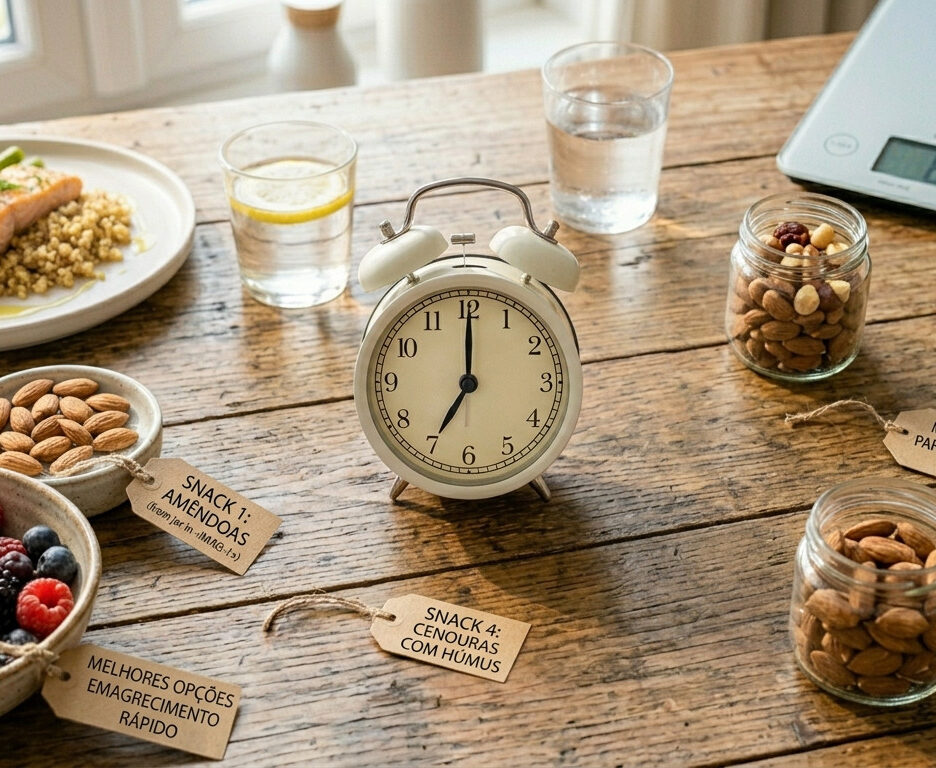Snacks Saudáveis: Melhores Opções para Emagrecimento Rápido