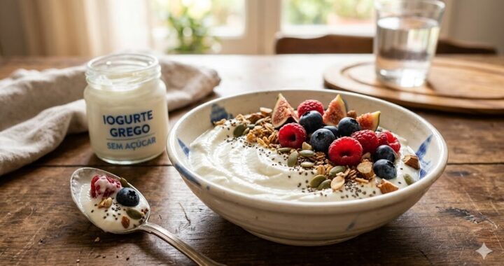 Tabela Nutricional do Iogurte Grego Natural Sem Açúcar: Como Escolher?