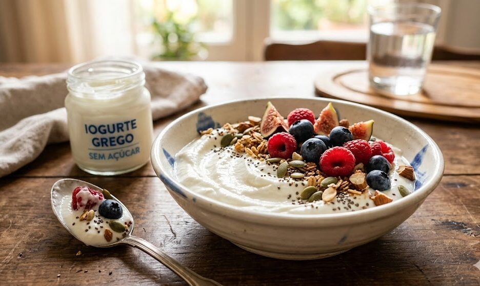 Tabela Nutricional do Iogurte Grego Natural Sem Açúcar: Como Escolher?