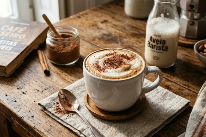 Cappuccino Saudável Caseiro: Cremoso, Rápido e Sem Culpa