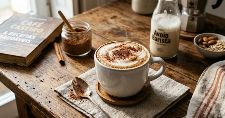 Cappuccino Saudável Caseiro: Cremoso, Rápido e Sem Culpa