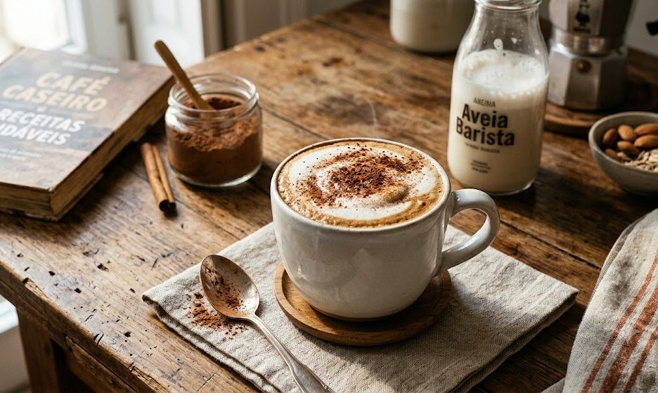 Cappuccino Saudável Caseiro: Cremoso, Rápido e Sem Culpa