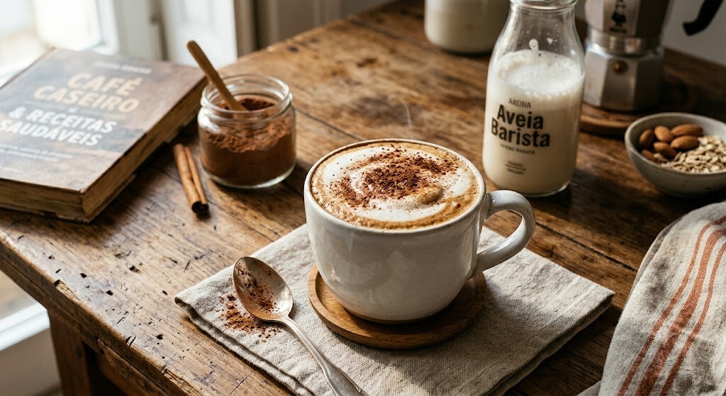 Cappuccino Saudável Caseiro: Cremoso, Rápido e Sem Culpa